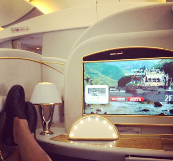 Kendu Isaacs travelling