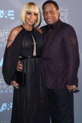 Kendu Isaacs with Mary J Blige