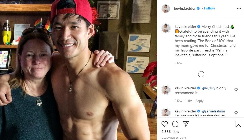 Kevin Kreider Wiki, Age, Height, Wife, Net worth, Family, Biography & More 9 Kevin Kreider with his mom