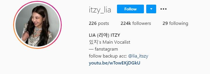 Lia (ITZY) Age, Height, Boyfriend, Net worth, Family, Biography & More 10 Lia's Instagram account has a huge fan following
