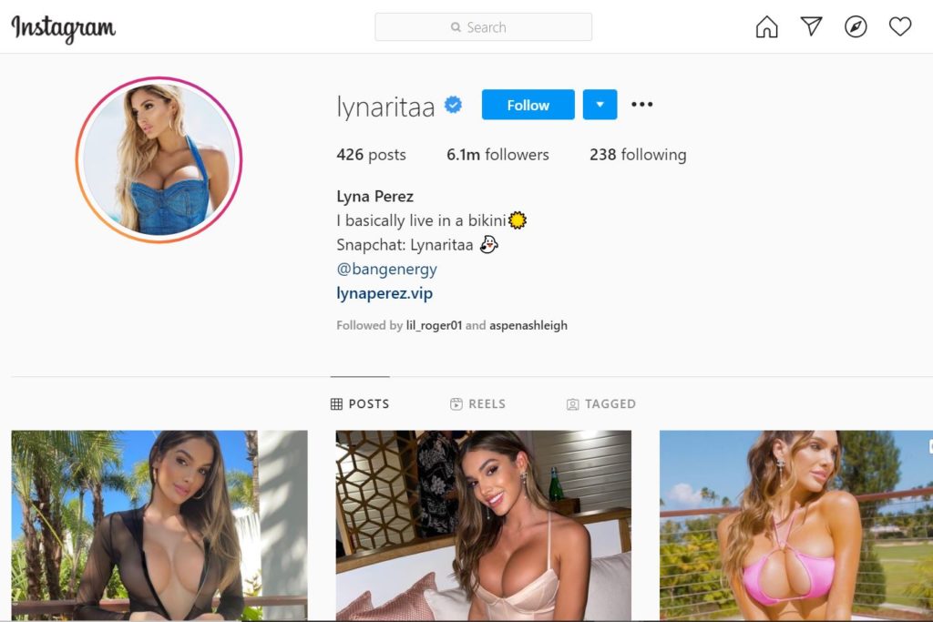Lyna Perez Age, Height, Boyfriend, Net worth, Family, Biography & More 14 Lyna Perez Instagram account