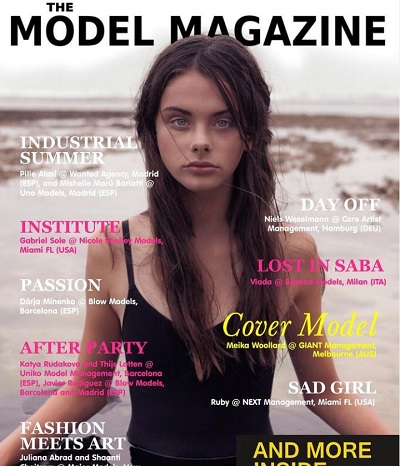 Meika Woollard Wiki, Height, Age, Net worth, Boyfriend, Biography & More 12 Meika Woollard being the cover model of The Model Magazine