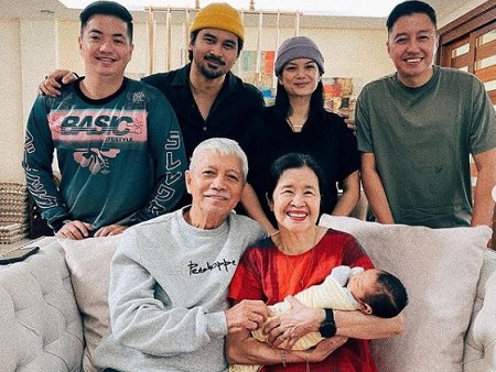 Meryll Soriano Age, Height, Husband, Net worth, Family, Biography & More 8 Meryll Soriano with her family