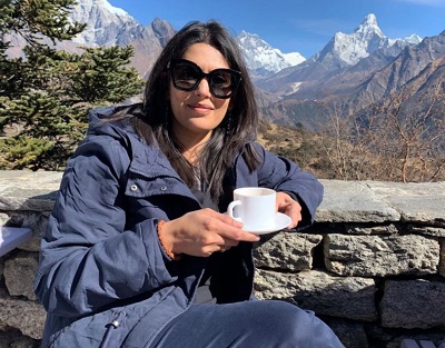 Palki Sharma Upadhyay went on trip to Mount Everest