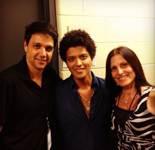 Phyllis Fierro: Bio, Age, Family, Facts About Ralph Macchio's Wife 18 Phyllis Fierro clicked with her favorite singer Bruno Mars