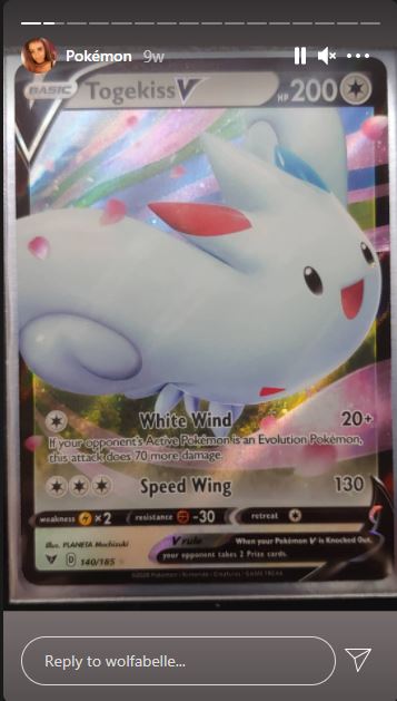 Pokemon is wolfabelle's first love