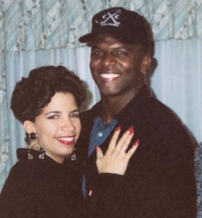 Rebecca King-Crews and her partner Terry Alan Crews got clicked during their younger days