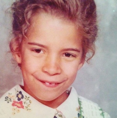 Rebecca King-Crews photographed at the age of 7