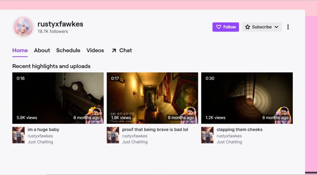 Rusty Fawkes Wiki, Height, Age, Boyfriend, Family, Biography & More 8 Rusty Fawkes Twitch account