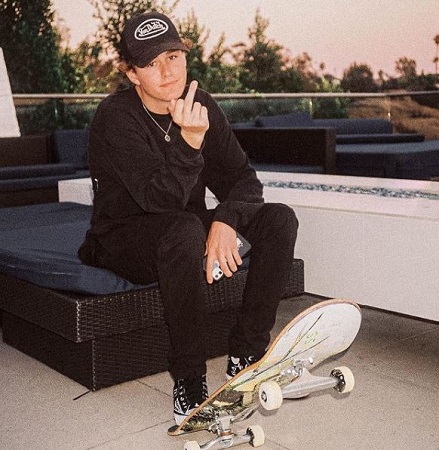 Ryland Storms loves skateboarding