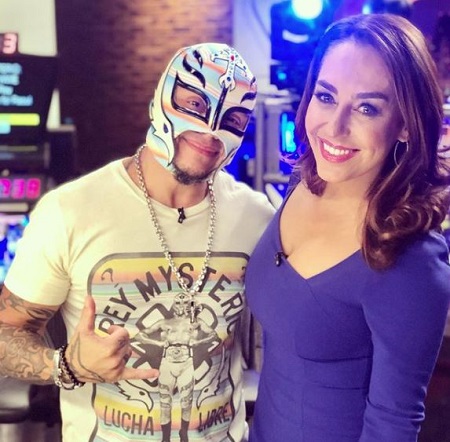 Shally Zomorodi is a fan of Rey Mysterio