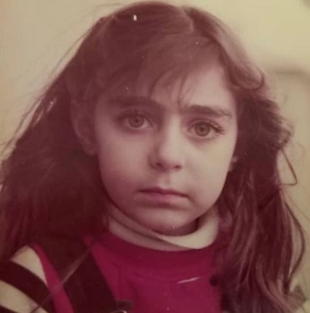 Shally Zomorodi's childhood picture