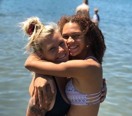Trinity Rodman Wiki, Height, Age, Net worth, Boyfriend, Biography & More 9 Trinity Rodman with her mother Michelle Moyer