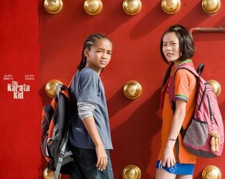 Wenwen Han as Meiying in the movie The Karate Kid