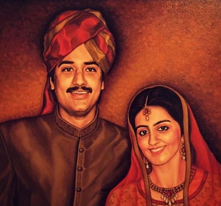 Bhavya Bishnoi Wiki, Age, Wife, Caste, Family, Net worth, Biography & More 23 A portrait of Kuldeep and Renuka Bishnoi
