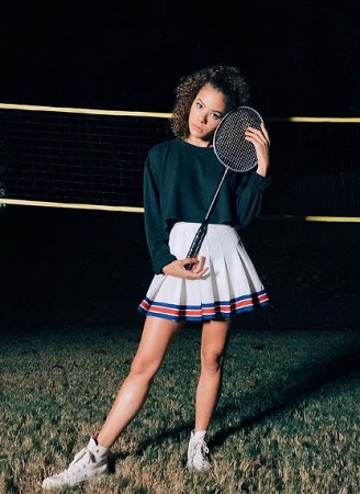 Antonia Gentry loves outdoor games