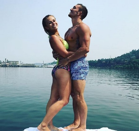 Austin Vanderford enjoying vacation with his wife Paige Vanzant
