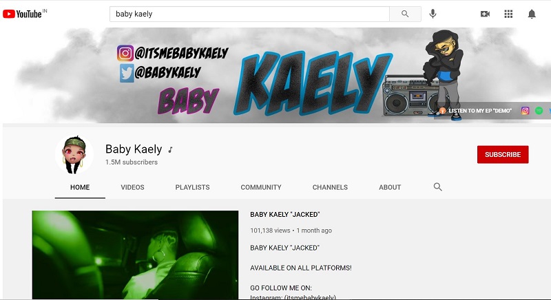 Baby Kaely Wiki, Height, Age, Boyfriend, Family, Biography & More 10 Baby Kaely YouTube Page