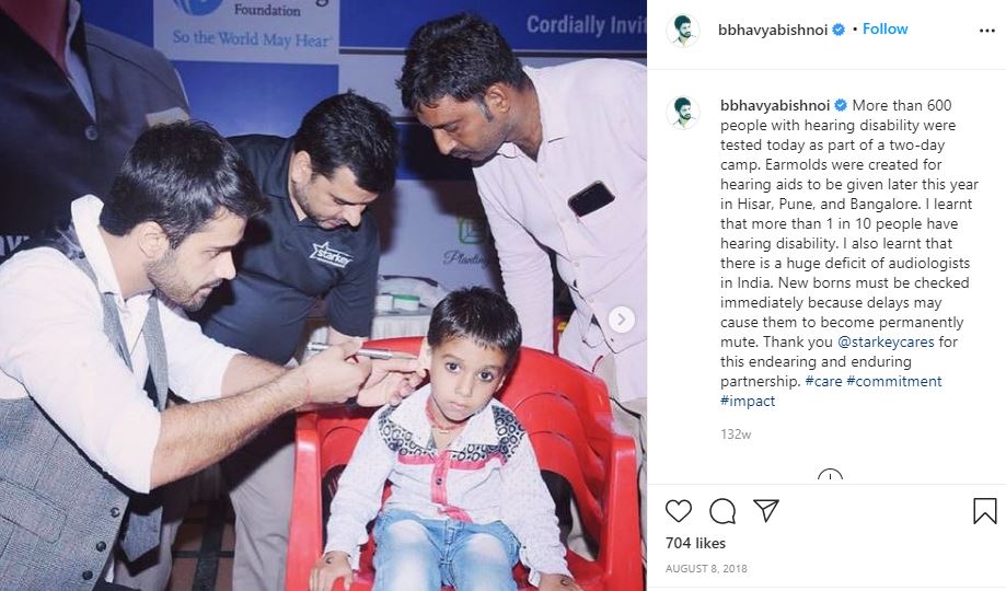 Bhavya Bishnoi Wiki, Age, Wife, Caste, Family, Net worth, Biography & More 20 Bhavya Bishnoi social cause