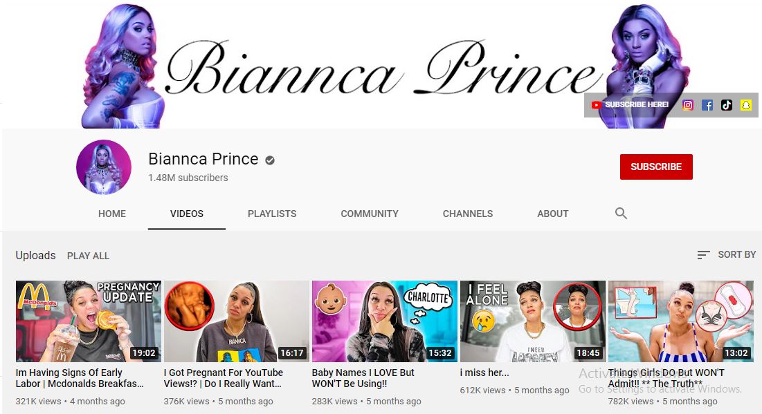 Biannca Prince Wiki, Height, Age, Husband, Family, Biography & More 14 Biannca Prince Youtube channel