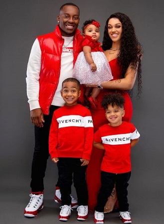 Biannca Prince Wiki, Height, Age, Husband, Family, Biography & More 8 Biannca Prince with her husband Damien Prince, children DJ Prince, Kyrie Prince, and Nova Grace Prince