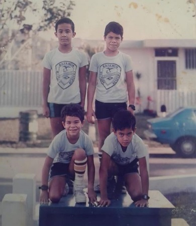 Raphy Pina Wiki, Age, Wife, Net worth, Height, Family, Biography & More 2 Childhood photo of Raphy Pina with his siblings