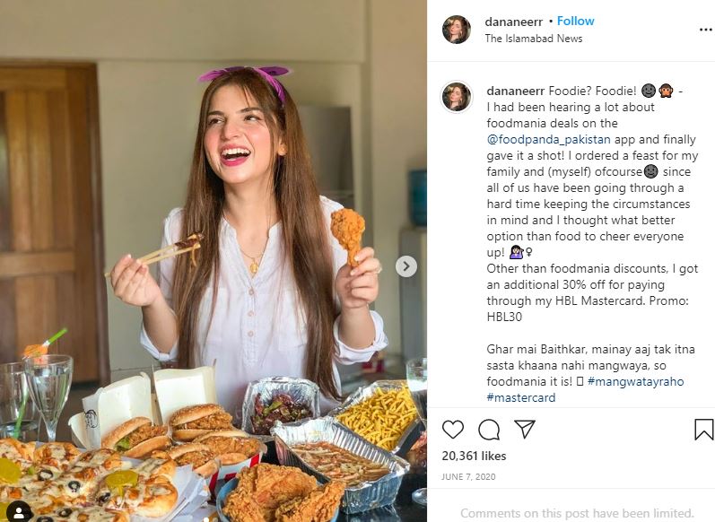 Dananeer Mobeen Wiki, Height, Age, Boyfriend, Family, Biography & More 24 Dananeer Mobeen is a foodie