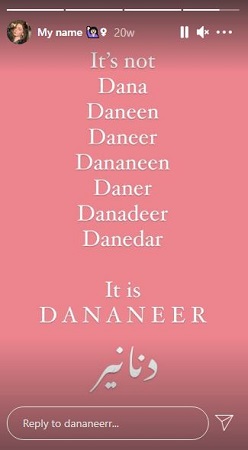 Dananeer Mobeen Wiki, Height, Age, Boyfriend, Family, Biography & More 19 Dananeer Mobeen name pronunciation
