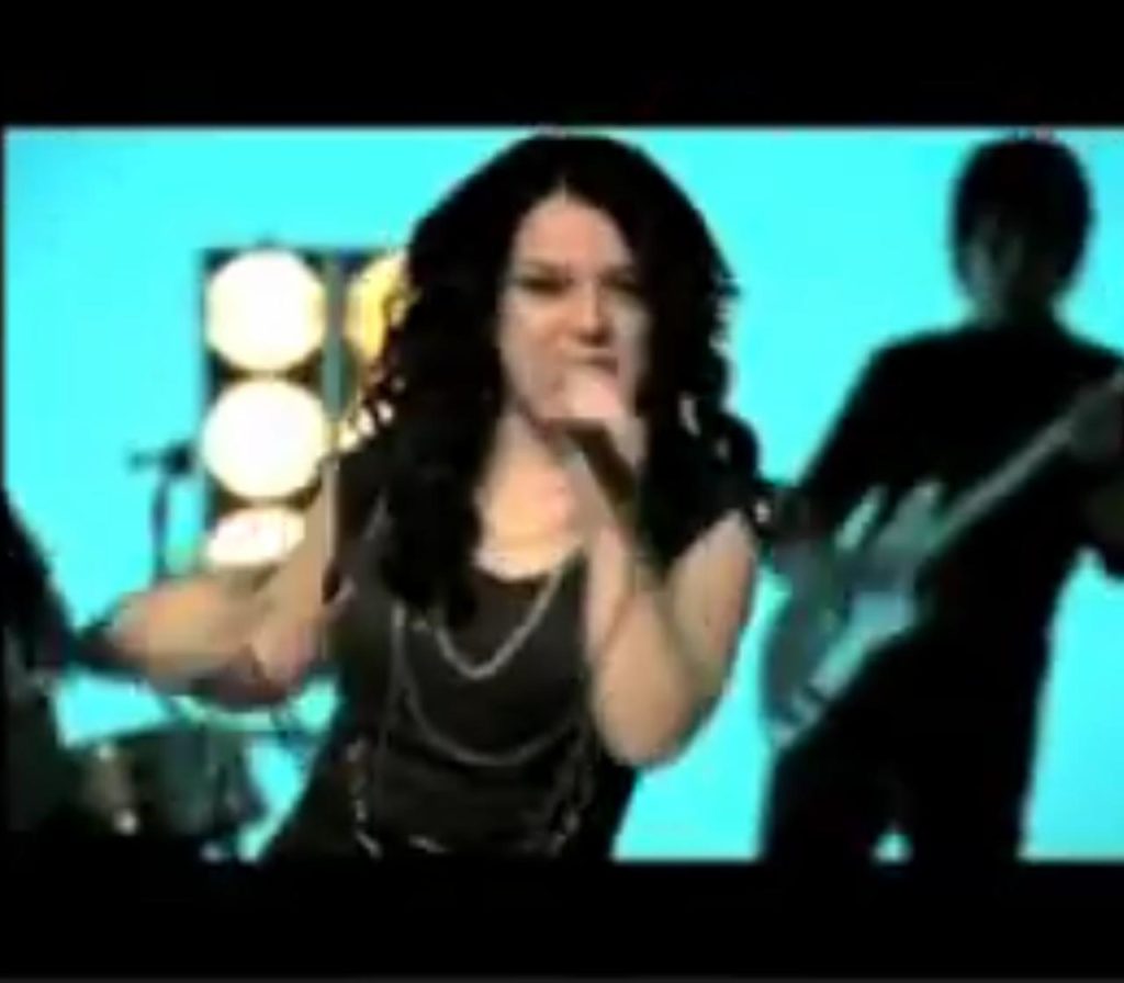 Dani Harmer in her song 'Free'