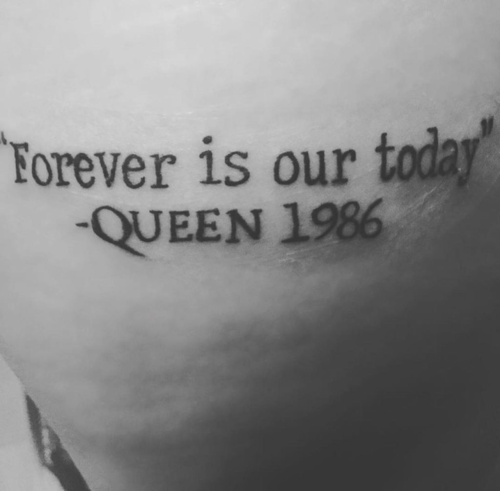 Dani Harmer's new tattoo