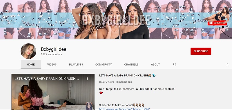 Dazhariaa Shaffer (Bxbygirlldee TikTok) Wiki, Age, Boyfriend, Death, Family, Biography & More 5 Dazhariaa Shaffer YouTube account