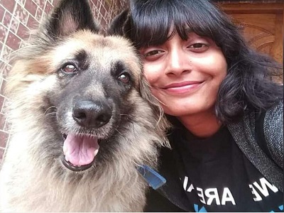 Disha Ravi (Activist) Wiki, Age, Family, Caste, Education, Biography & More 9 Disha Ravi with her pet