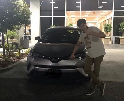Gianni DeCenzo Wiki, Height, Age, Girlfriend, Net worth, Biography & More 13 Gianni DeCenzo with his first car