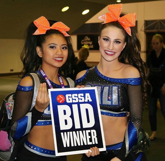 Jessica Bartlett was a cheerleader