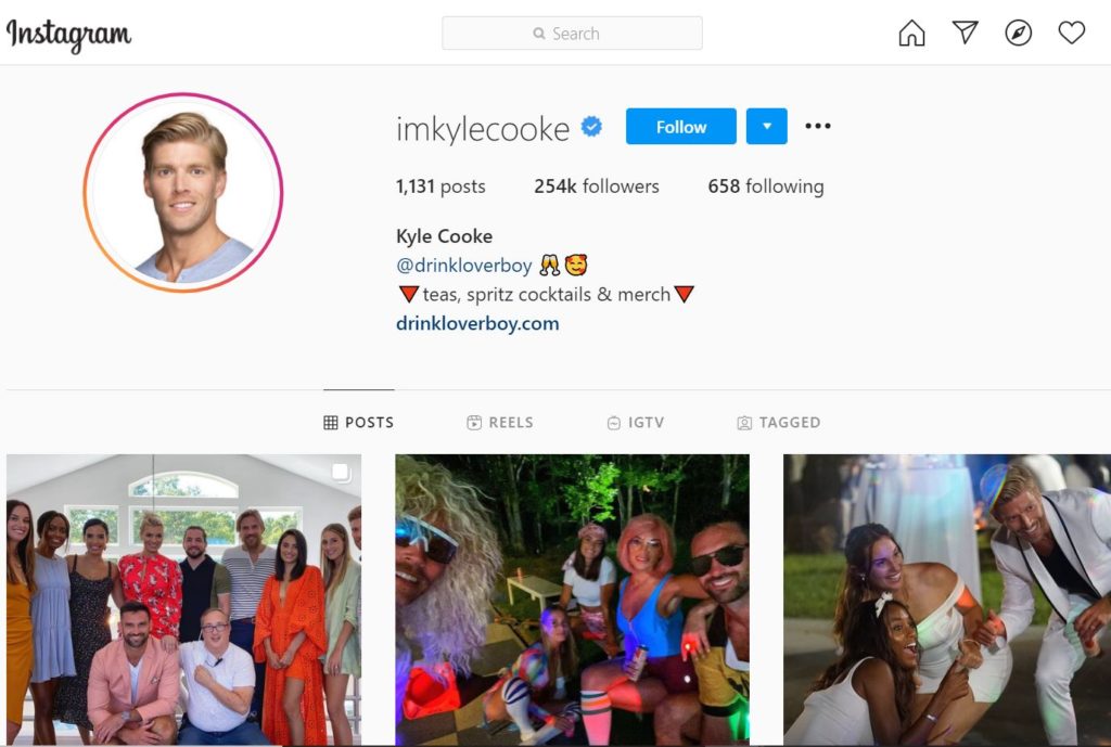 Kyle Cooke: Age, Height, Girlfriend, Net worth, Family, Biography & More 21 Kyle Cooke Instagram Account