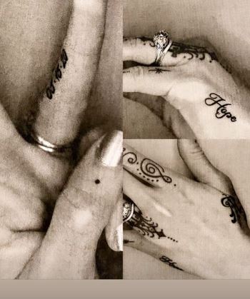 Lindsay Usich's tattos