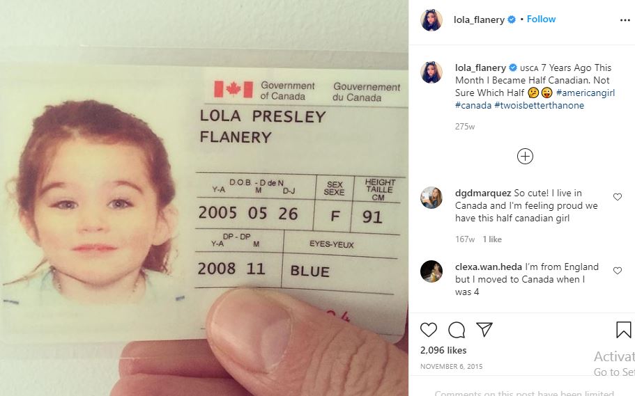 Lola Flanery Wiki, Height, Age, Boyfriend, Family, Biography & More 26 Lola Flanery got Canadian citizenship