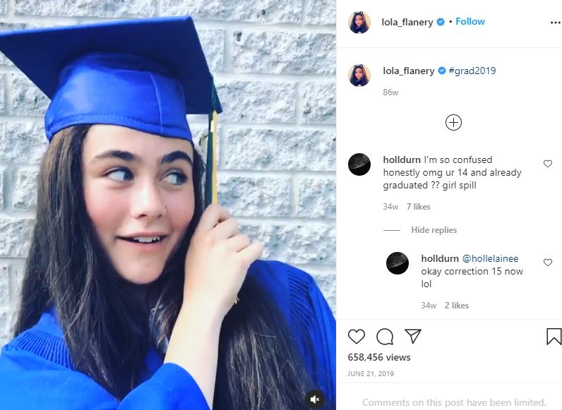 Lola Flanery Wiki, Height, Age, Boyfriend, Family, Biography & More 6 Lola Flanery graduated