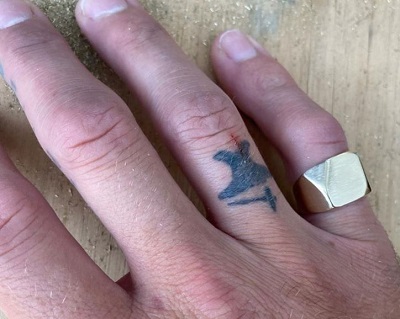 Luke Gulbranson little tattoo