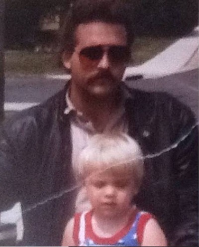 Luke Gulbranson old picrture with his father