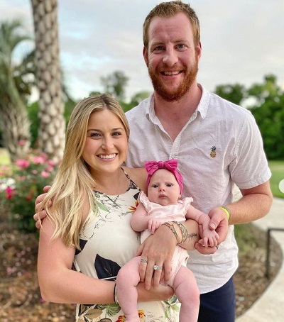 Madison Oberg Wiki, Height, Age, Husband, Net worth, Family, Biography & More 8 Madison Oberg with her husband and daughter