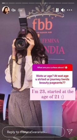 Manasa Varanasi: Wiki, Age, Height, Boyfriend, Family, Net worth, Biography & More 4 Manasa Varanasi's age