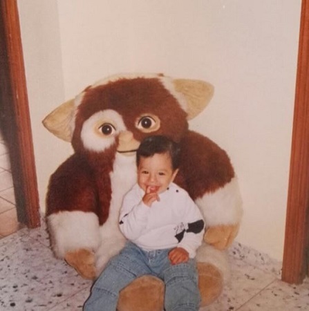 Naim Darrechi childhood photo
