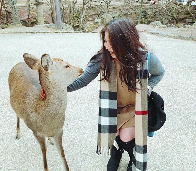Nicole Caluag Wiki, Age, Height, Husband, Net worth, Biography & More 15 Nicole Caluag with deer