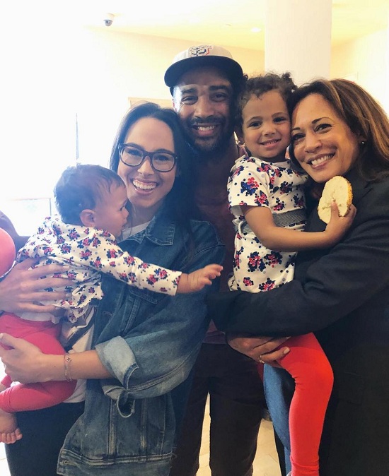 Nikolas Ajagu Wiki, Age, Wife, Net worth, Family, Biography & More 5 Nikolas Ajagu and Meena Harris with Vice President Kamala Harris
