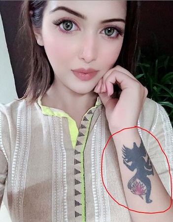 Pamela Goswami (BJP) Wiki, Age, Husband, Family, Biography & More 5 Pamela Goswami tattoo