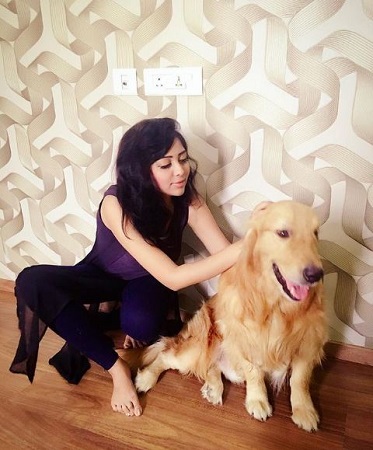 Pamela Goswami (BJP) Wiki, Age, Husband, Family, Biography & More 20 Pamela Goswami with her pet dog