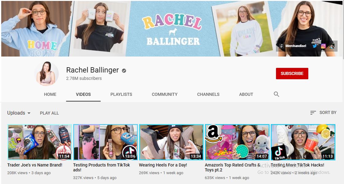 Rachel Ballinger Wiki, Height, Age, Husband, Family, Biography & More 14 Rachel Ballinger Youtube
