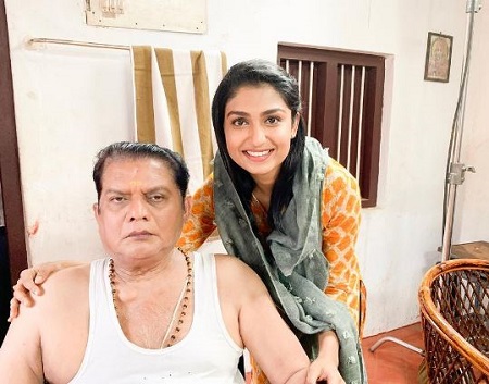 Rachel David Wiki, Height, Age, Boyfriend, Caste, Family, Biography & More 20 Rachel David with famous actor Jagathy Sreekumar