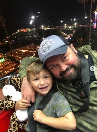 Ryder Allen Wiki, Height, Age, Family, Movies, Biography & More 7 Ryder Allen with his dad Nicholai Allen